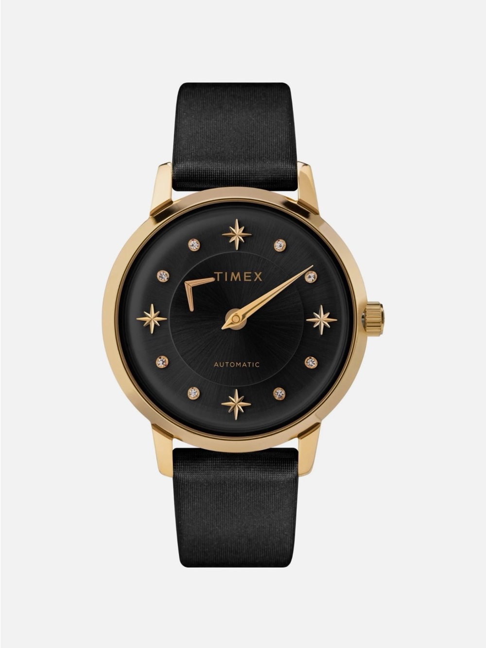 Timex Women’s Celestial Opulence Automatic Watch -  38mm (Black & Gold)